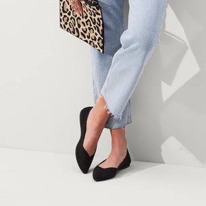 Rothy's The Point - Black Solid - size 7.5